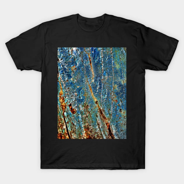 BLUE ARCHAIC STRUCTURES T-Shirt by SILVA_CAPITANA